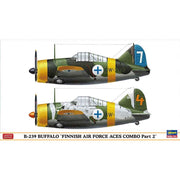 Hasegawa 1/72 B-239 Buffalo Finnish Air Force Aces Combo Part 2