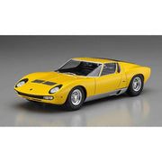 Haasegawa 20511 1/24 Lamborghini Miura P400 SV Detail Up Version Yellow Body