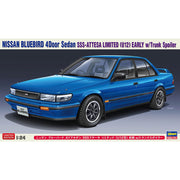 Hasegawa 20562 1/24 Nissan Bluebird 4Door Sedan SSS-ATTESA Limited U12 Early With Trunk Spoiler Limited Edition