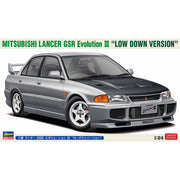 Hasegawa 20782 1/24 Mitsubishi Lancer Gsr Evolution III Low Down Version 4967834207820