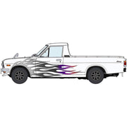 Hasegawa 1/24 Datsun Sunny Truck "Fire Pattern" w/Chin Spoiler