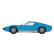 Hasegawa 1/24 Lamborghini Miura P400 SV "Blue Body"