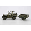 Hasegawa 1/24 1/4 Ton 4x4 Utility Truck with Trailer