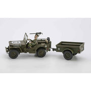 Hasegawa 1/24 1/4 Ton 4x4 Utility Truck with Trailer