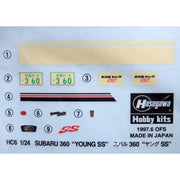 Hasegawa 1/24 Subaru 360 Young-SS K111 "1968"