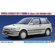 Hasegawa 21132 1/24 Toyota Starlet Ep71 Turbo-S 3Door Late Version