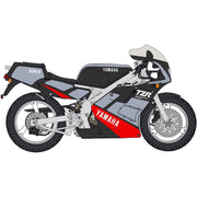 Hasegawa 21784 1/12 Yamaha TZR250 3Ma Early Version 1989 V-Max Blue/Star Silver 4967834217843