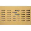 Hasegawa 1/72 J.A.S.D.F. Aircraft Weapons 1: J.A.S.D.F. Missiles And Launcher Set