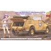 Haswgawa 52160 1/24 Wild Egg Girls Pkw.K1 K√ºbelwagen Type 82 Claire Frost