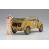 Hasegawa 52160 1/24 Wild Egg Girls Pkw.K1 Kubelwagen Type 82 Claire Frost