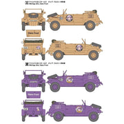 Hasegawa 52160 1/24 Wild Egg Girls Pkw.K1 Kubelwagen Type 82 Claire Frost