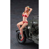 Hasegawa 1/24 1/4 Ton 4x4 Utility Truck w/Blond Girl's Figure