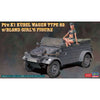 Hasegawa 1/24 Pkw.K1 Kubelwagen Type 82 W Blond Girl's Figure