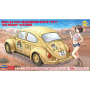 Hasegawa 1/24 Wild Egg Girls Volkswagen Beetle Type 1 "Rei Hazumi" w/Figure