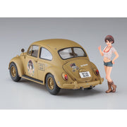 Hasegawa 1/24 Wild Egg Girls Volkswagen Beetle Type 1 "Rei Hazumi" w/Figure