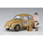 Hasegawa 1/24 Wild Egg Girls Volkswagen Beetle Type 1 "Rei Hazumi" w/Figure