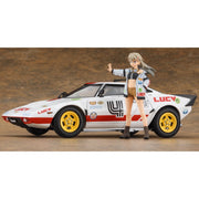 Hasegawa 52328 1/24 Wild Egg Girls Lancia Stratos Lucy Mcdonnell With Figure