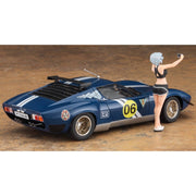 Hasegawa 1/24 Wild Egg Girls Lamborghini Jota SVR "Sasha Ilyushina" w/Figure