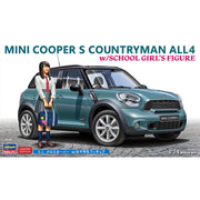 Hasegawa 52359 1/24 Mini Cooper S Countryman All4 With School Girl‚ÄôS Figure