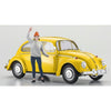 Hasegawa 52420 1/24 Volkswagen Beetle Type 1 1967 w/Girl Figure