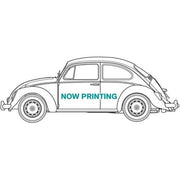 Hasegawa 52465 1/24 Volkswagen Beetle Type 1 1966 Rio Asaka with Figure