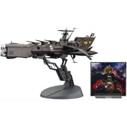 Hasegawa H64815 1/1500 Captain Harlock Space Pirate Dimension Voyage Space Pirate Battleship Arcadia Third Ship Variant Attack Enhanced Type with Acrylic Stand Figure 4967834648159