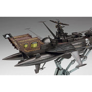 Hasegawa H64815 1/1500 Captain Harlock Space Pirate Dimension Voyage Space Pirate Battleship Arcadia Third Ship Variant Attack Enhanced Type with Acrylic Stand Figure 4967834648159