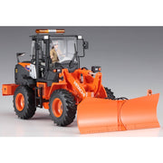Hasegawa 66102 1/35 Hitachi Wheel Loader ZW100-6 Multiplow Snowplow Working Machine