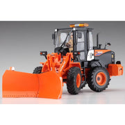 Hasegawa 66102 1/35 Hitachi Wheel Loader ZW100-6 Multiplow Snowplow Working Machine