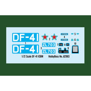 Hobby Boss 82963 1/72 Russian DF-41 ICBM