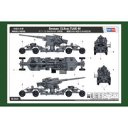 Hobby Boss 84545 1/35 German 12.8cm FLAK 40