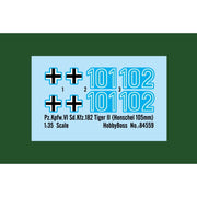 Hobby Boss 84559 1/35 Pz.Kpfw.VI Sd.Kfz.182 Tiger II Henschel 105mm