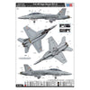 HobbyBoss 1/48 F/A-18F Super Hornet VFC-12 Plastic Model Kit