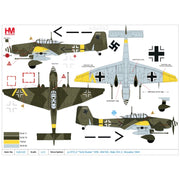Hobby Master 0120 1/72 Ju 87G-2 "Tank Buster" WNr. 494193, Stab./SG 2, Slovakia 1944