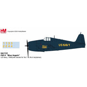 Hobbymaster 1121 1/72 F6F-5 Blue Angels US Navy, 1946 with decals for No.1 to No.4 airplanes