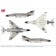 Hobby Master 1/72 F-4J Phantom II 155580 VF-96 USS Constellation 10 May 1975