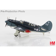 Hobbymaster 2215 1/72 SB2-C Helldiver White 62 VB-18 USS Intrepid 1944