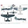 Hobbymaster 2215 1/72 SB2-C Helldiver White 62 VB-18 USS Intrepid 1944