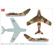 Hobby Master HA2423 1/72 MIG-15bis Red 1998 Maj Ivanovich Mikhin 518th IAP North Korea May 1953