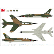 Hobby Master 2523 1/72 F-105F Red River Showboat 63-8331 354 TFS/355 TFW Takhki RTAFB