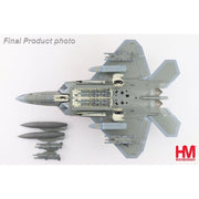 Hobbymaster 2811C 1/72 F-22 Raptor Spirit of America underwing weapons: 2 x AGM-158, 8 x AIM-120,2 x fuel tanks