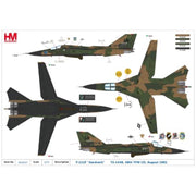Hobby Master 1/72 F-111F Aardvark 72-1448 48th TFW CO August 1991