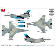 Hobby Master 38099 1/72 F-16 336 Mira 80 Years Scheme 018, Hellenic Air Force, 2023 w/ 2 x GBU-24; 2 x AGM-65