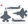 Hobbymaster 4617 F-35B Lightning II ZM149/015 HMS Prince of Wales 207 Sqn. June 2021 Sea Acceptance Trials