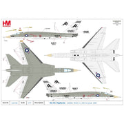 Hobbymaster 4708 1/72 RA-5C Vigilante 149283, RVAH-11, USS Forrestal, 1967