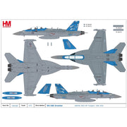 Hobby Master 5160 1/72 EA-18G Growler 168256 VAQ-139 Cougars USN 2025
