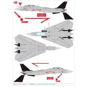 Hobby Master 5258 1/72 F-14A Bandit with decal for Bandit Nation + bonus decal