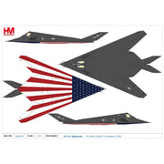 Hobby Master 5814 1/72 YF-117 Nighhawk 79-10782 410th FTS Edwards 2005