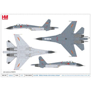 Hobby Master 6022 1/72 Su-27SK Military Parade of the Century scheme 13046 Unit of Wang Hai PLAAF 1999