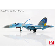 Hobby Master HA6027 1/72 Su-27 Flanker B Blue 21 Ukrainian Air Force w/2x JDAM-Er Gliding Bombs